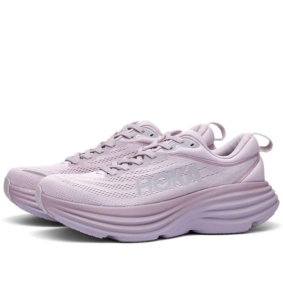 Hoka One One Bondi 8 in Violet Lavender Size 8.5 B. - Picture 10 of 13